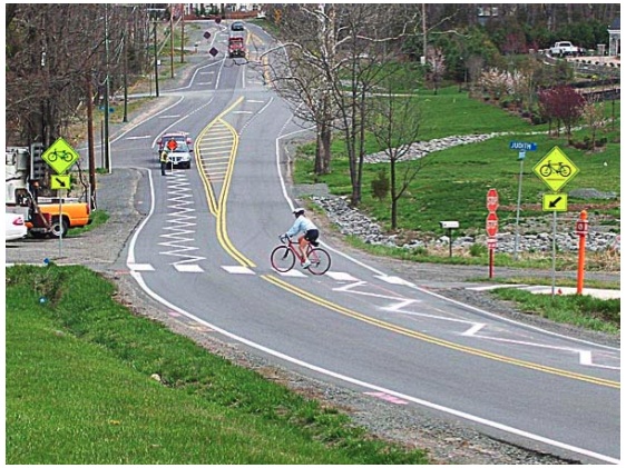 ideal zigzag mountain bike
