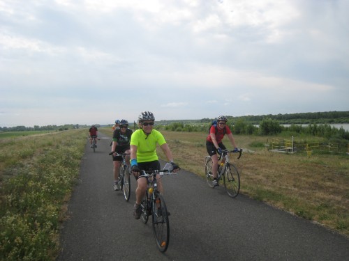 Riding in Slovakia on the Danube Bike Trail (July, 2013)